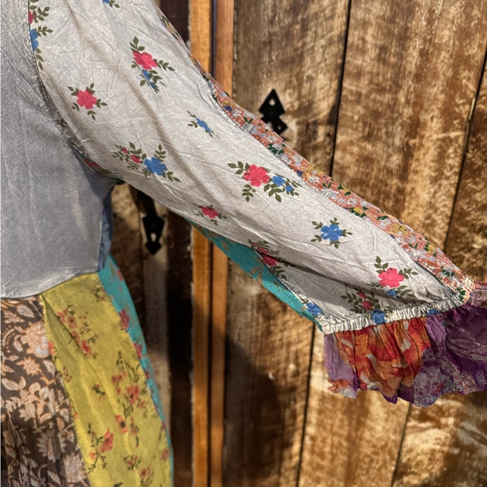 Young Threads Patchwork Dress - Picture 6 of 8